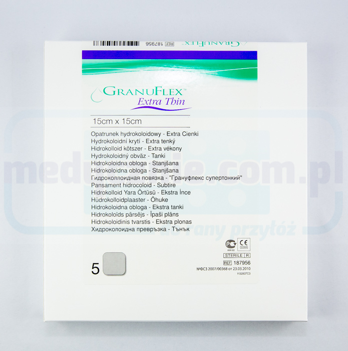 Granuflex Extra Dünn 15*15cm Hydrokolloid-Verband 1Stk.